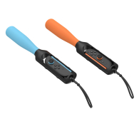 Akcesoria do konsol YAXO Uchwyt do Joy-Con BASEBALL SET do NS/NS2 Inferno Orange&Hydr